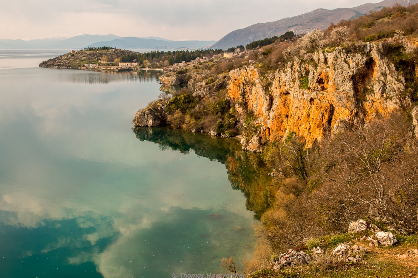 Reflexionen am Ohridsee